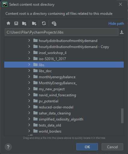 pycharm add hub